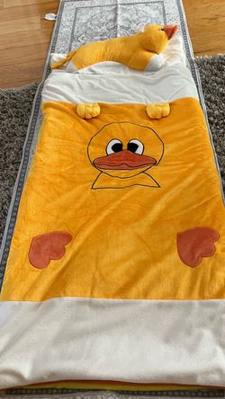 Kids Duck Sleeping Bag with Pillow