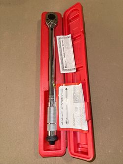 Torque Wrench 1/2. drive , 5-150 lbs.