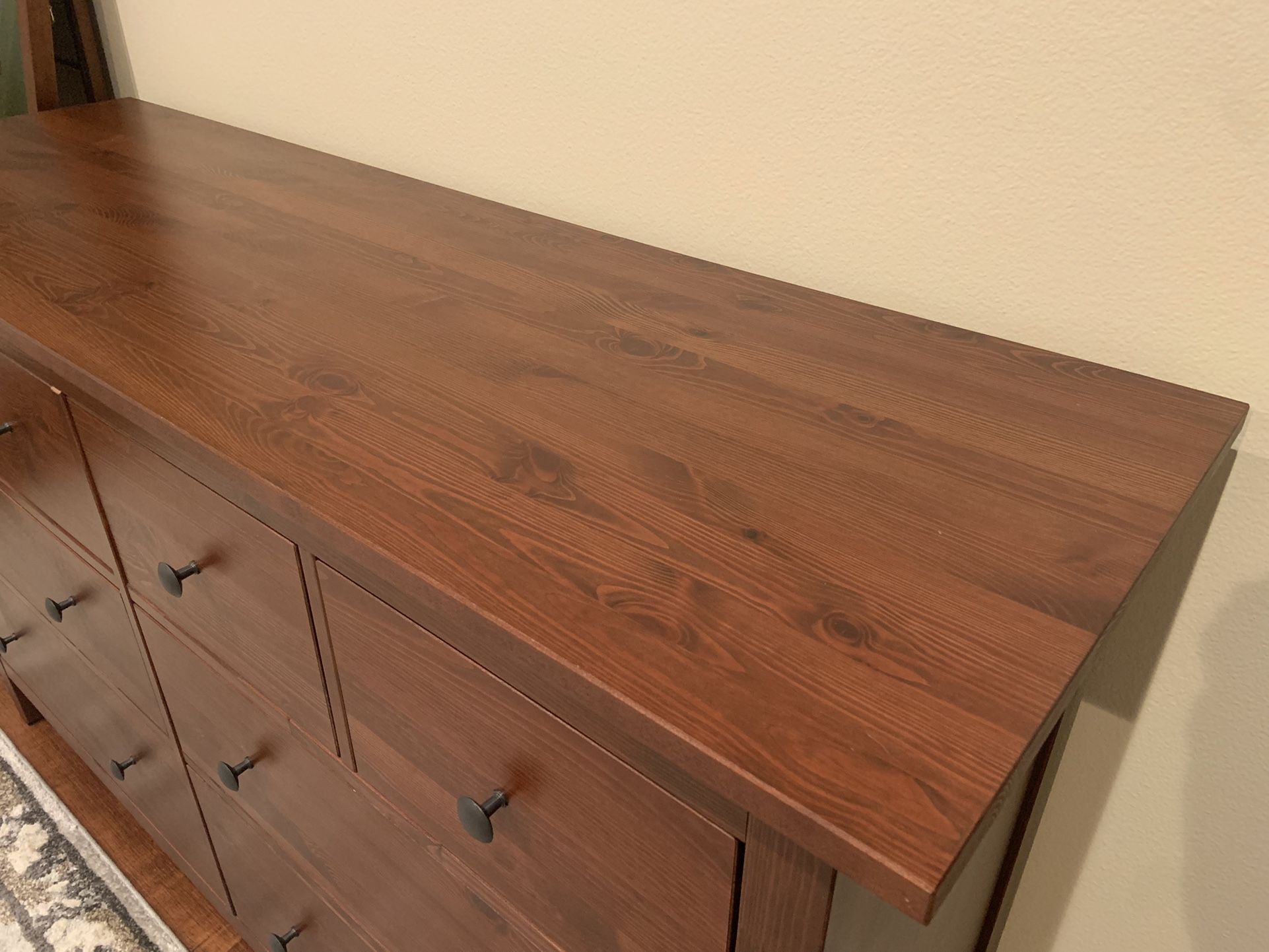 hemnes 8 drawer dresser medium brown IKEA Hemnes Cherry 8-Drawer Dresser for Sale in Woodinville, WA