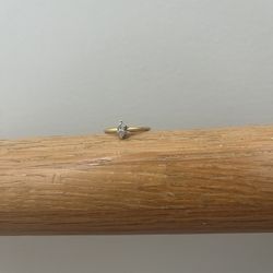 Engagement Ring With Marquis Diamond 