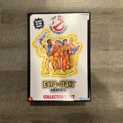 In Hand, Brand New, Never Opened 2025 SDCC Exclusive - Hasbro - The Real Ghostbusters - Ecto-Glow Heroes - 4 pack of Action Figures