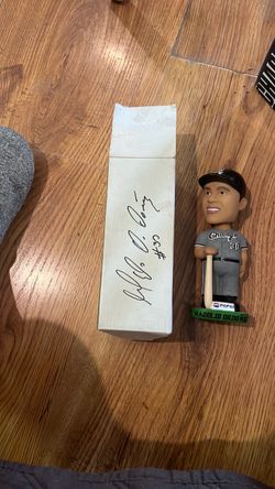 Magglio Ordonez Bobblehead with signed box
