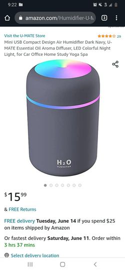 Mini USB Compact Design Air Humidifier