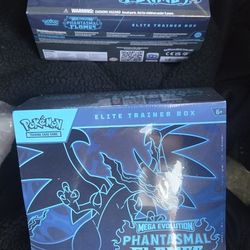 Phantasmal Flames ETB X2 Pokemon