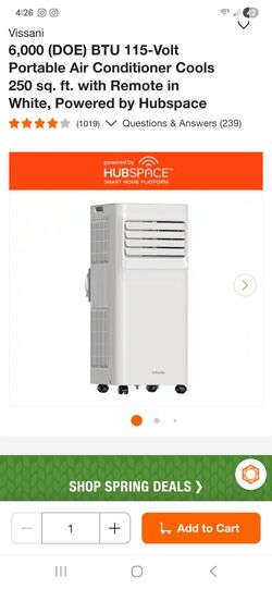 6000 btu portable air conditioner