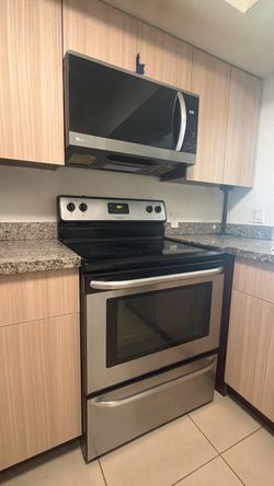 Electric Stove, Microware & Dishwasher