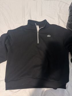 alo yoga quarter zip
