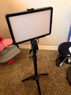 LED Panel Light with Tripod Stand