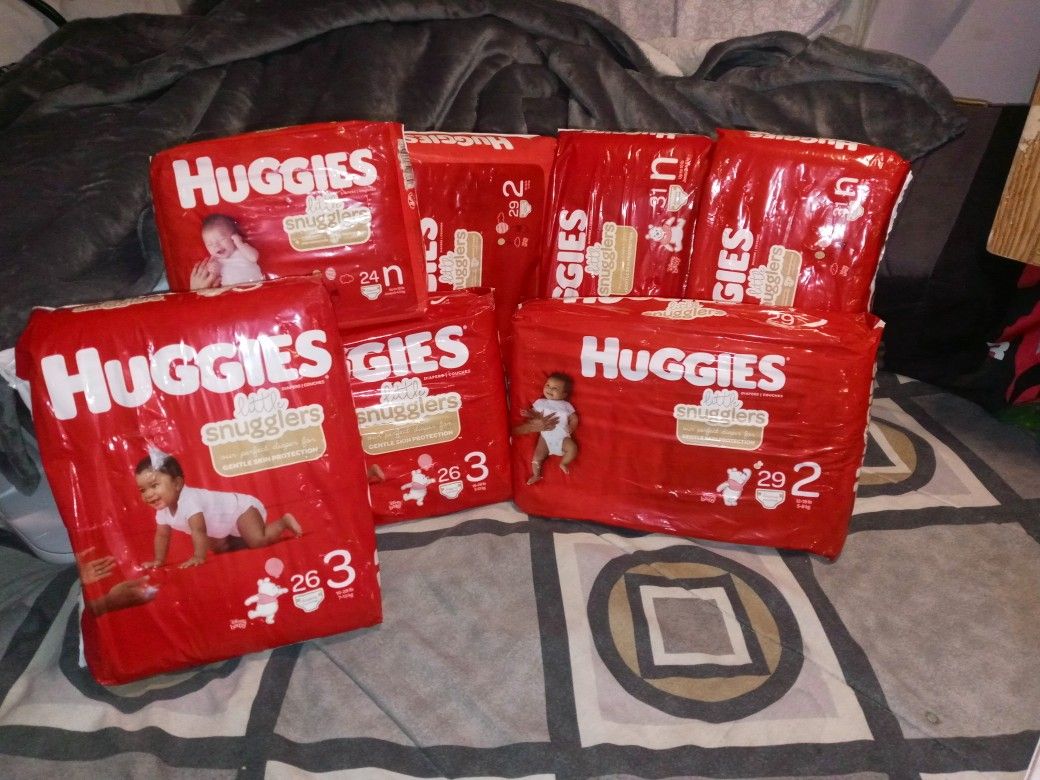 Huggies (Little Snugglers) Diapers 