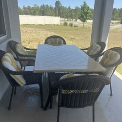 Patio Table And Chairs Set