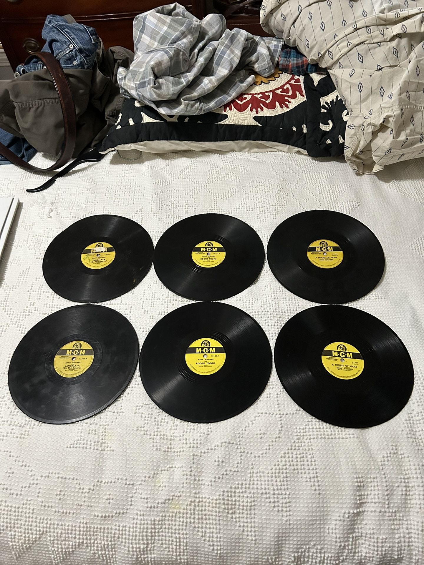 Hank Williams 78’s