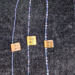 Necklaces, Bracelets, Belly Chains