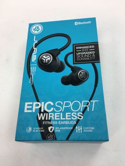 Jlab epic sport wireless headphones Bluetooth earphone