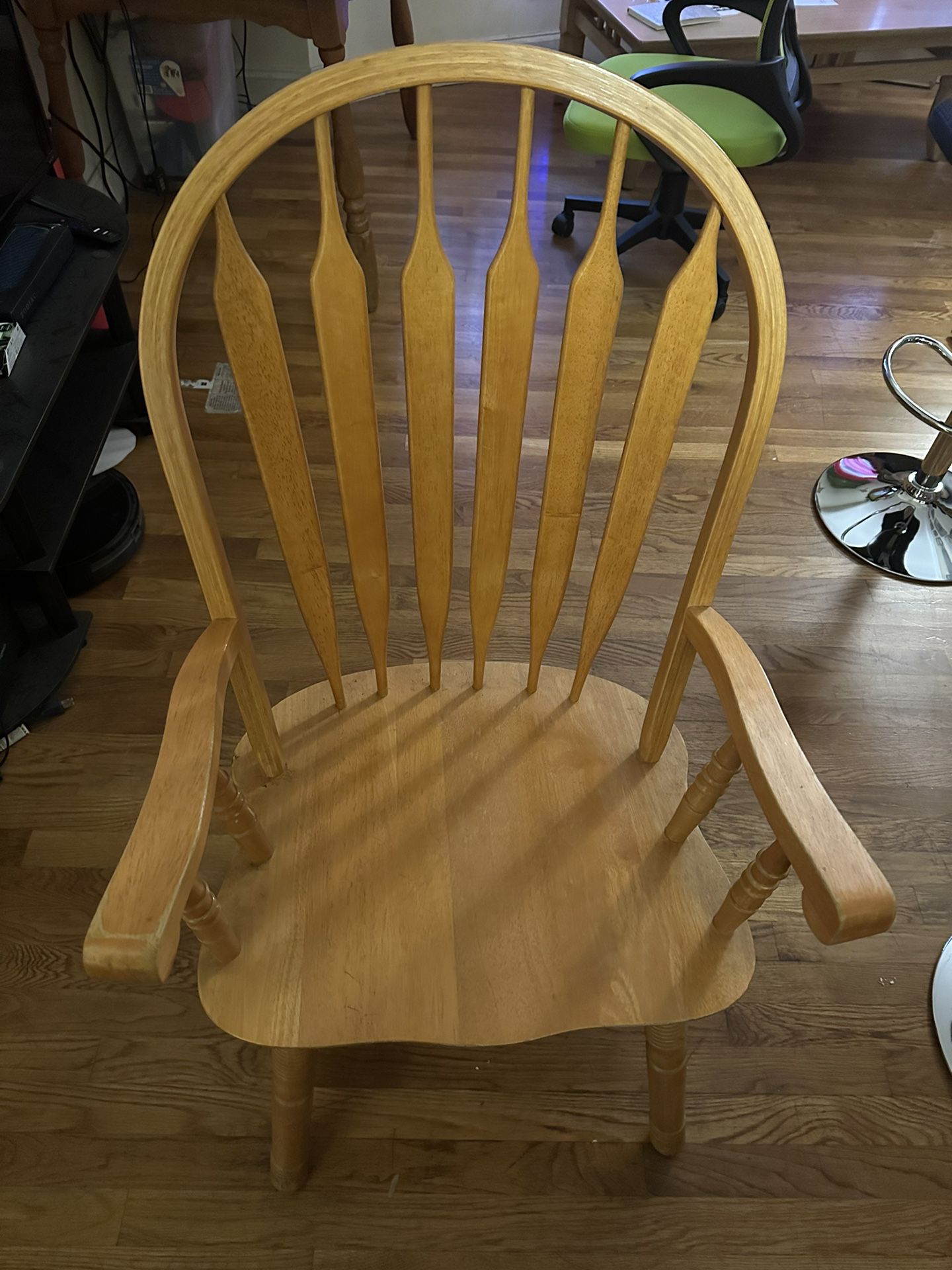 Wooden Chair With Handle For 15$