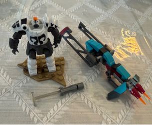 Mega Construx Destiny DXD72 EV-41 Racing Sparrow Cabal Colossus Teal Speeder