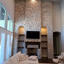 Custom Floating Shelves 