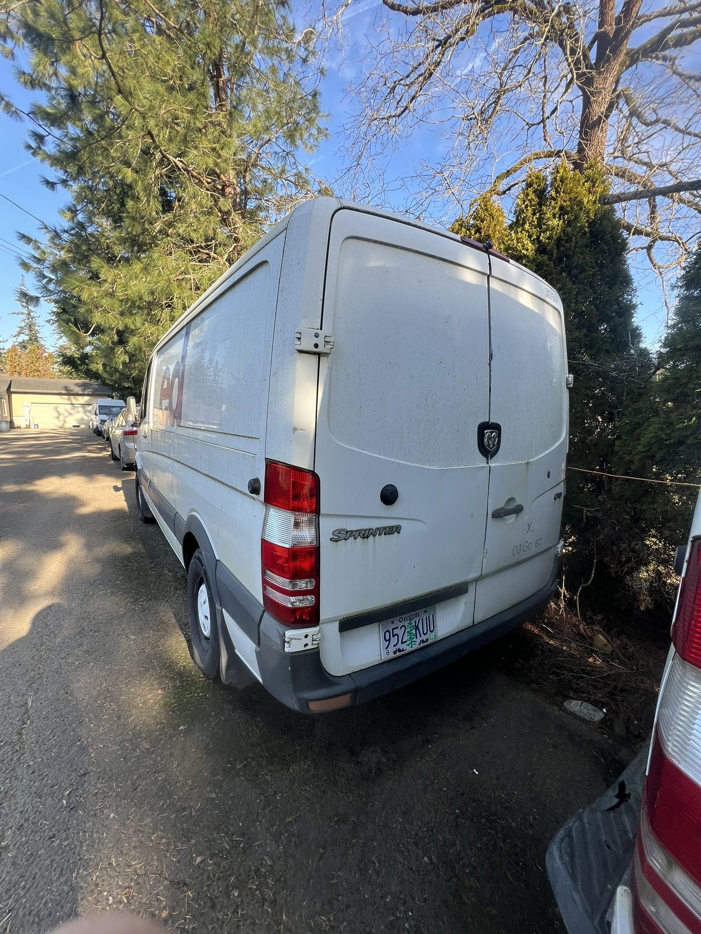 2008 Sprinter Part Out
