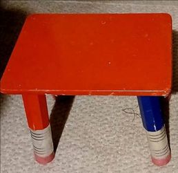 Crayon Themed Stool