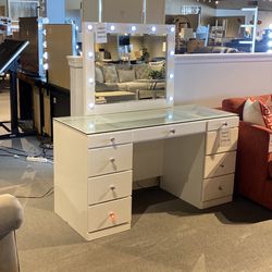 Vanity Table And Mirror