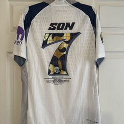 NEW SIZE XL (Slim Fit), 25/26 Spurs “Son” Career Art Exclusive Home Jersey