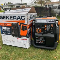 3800/3000-Watt
Dual Fuel Inveter
Generator, Fully Enclosed Case and Easy-To-Use Electric Start with Battery Included