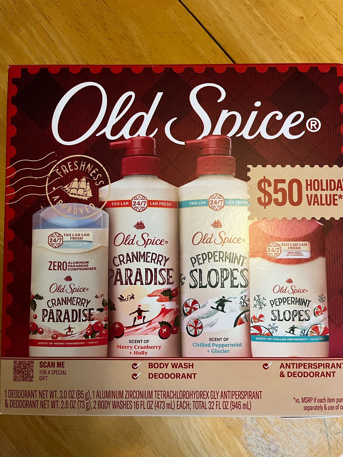 Old spice gift set holiday