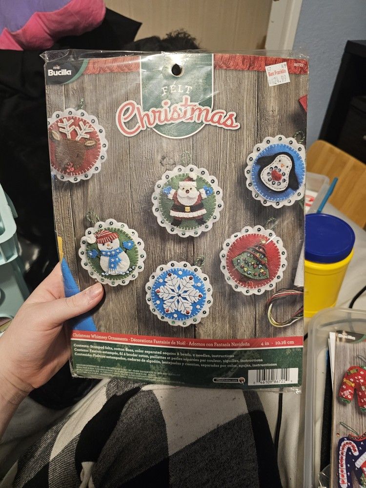 Diy Christmas Felt Ornaments