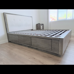 Queen bed frame
