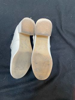 White Flat Shoes Size 4