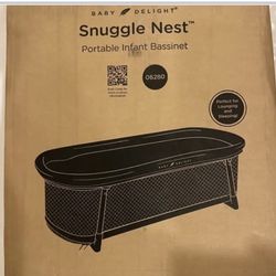 Baby Delight Snuggle Nest Infant Portable Bassinet