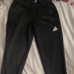 Climalite Adidas Jogger Pants With Zipper Cuffs XS