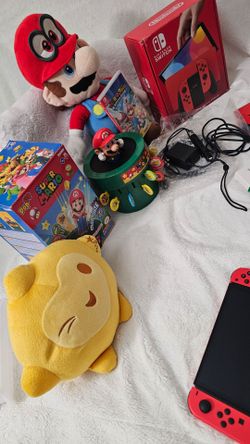 Nintendo Switch Mario Edition Bundle + Game & Accessories