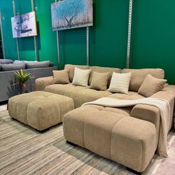 Brand new ! Livingroom Couch with Pillows - COD/Financing 