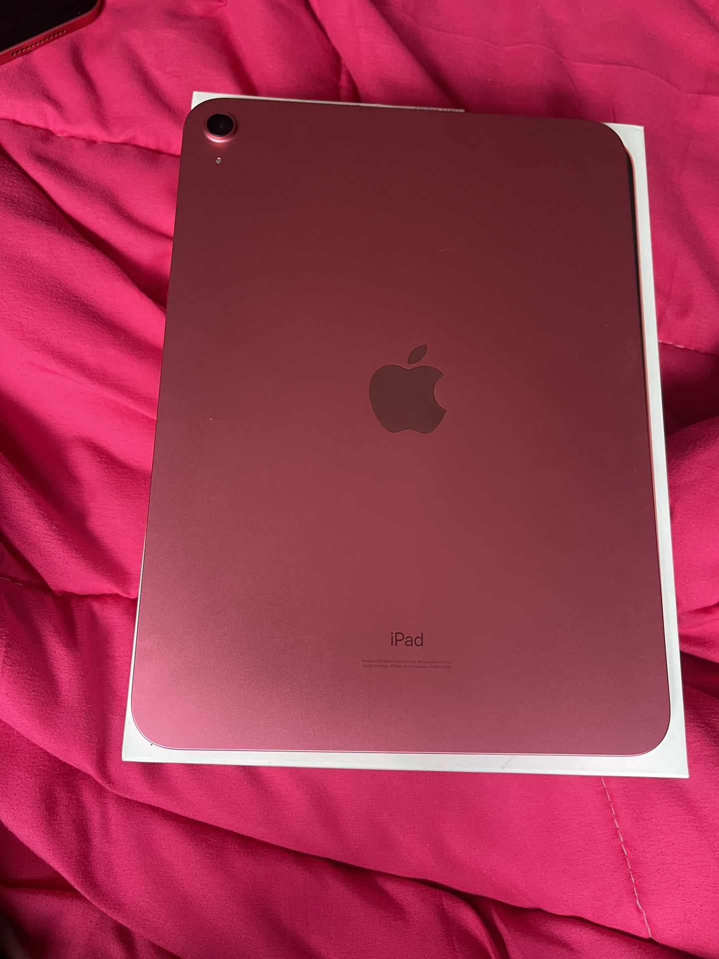 Pink IPAD WIFI 128GB (2025