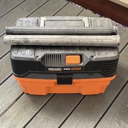 Rigid Pro Pack Vacuum 4.5 Gallon 