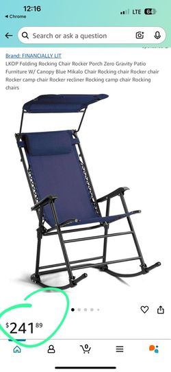 Silla Nueva De Camping En Su Caja