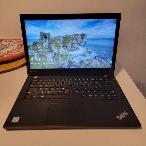 Lenovo ThinkPad T470  14 inch Laptop FHD (1920x1080) IPS Display, Intel i5-7300U Processor, 
8GB RAM, 120GB  SSD, Windows 10 Pro
Microsoft office inst