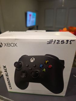 Xbox carbon black controller