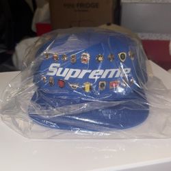Supreme 5 Panel Pins Hat