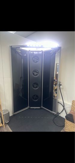 FREE- Must Pickup Today 06/30- Norvell Arena Overspray Extraction Booth for Spray Tanning