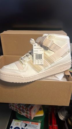 Adidas Forum Mid Parley; Mens 12; Owhite/Wonwhi/Owhite; Basketball