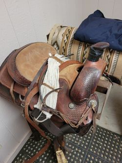 15 In Roping Saddle 