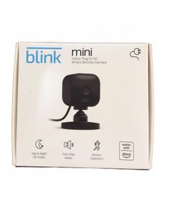 Blink Mini Indoor Security Camera - Black