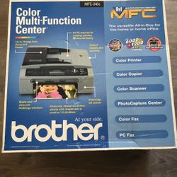 New Sealed BROTHER MFC-240C Color Inkjet All-In-One PRINTER w FAX COPIER SCANNER