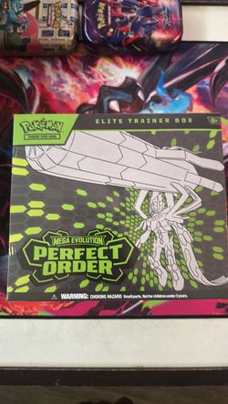 Pokémon TCG Mega Evolution Perfect  Order Elite Trainer Box