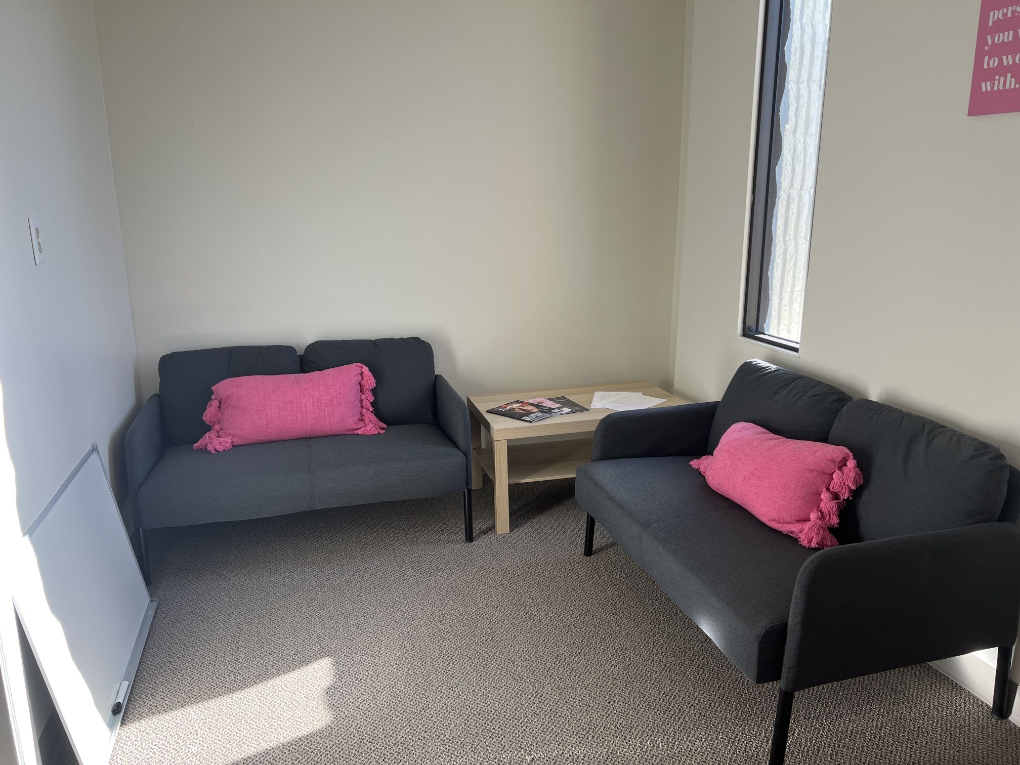 IKEA Loveseat (2) And table