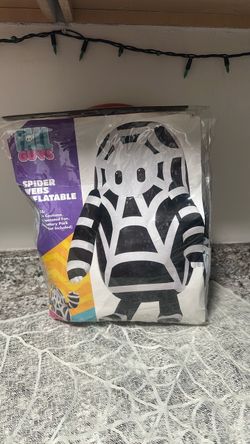 New spider webs inflatable costume