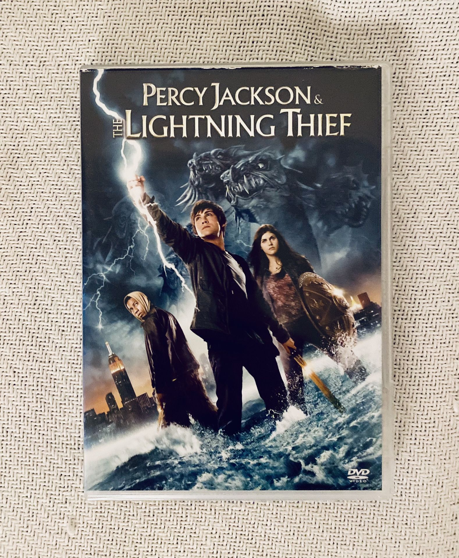 Percy Jackson & The Lighting Thief DVD