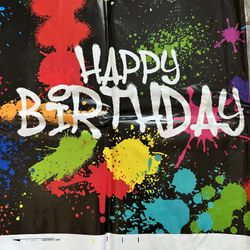 Paint Ball Table Cover 