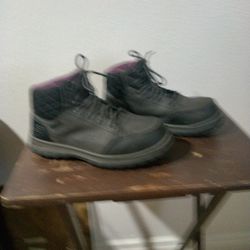 Skechers Mccoll Composite Toe Work Boots, Black.